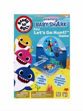 NEW Baby Shark Game Let's Go Hunt PinkFong Kids Activity Doo doo doo Age 3+